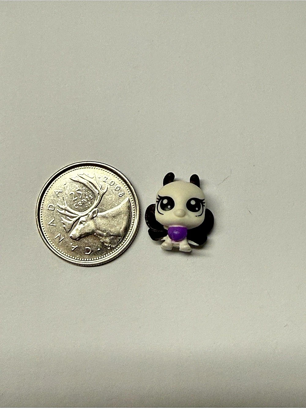 Littlest Pet Shop (Series 1) #1-34 Rita Ravenwings Teeniest Tiniest Black & Whit